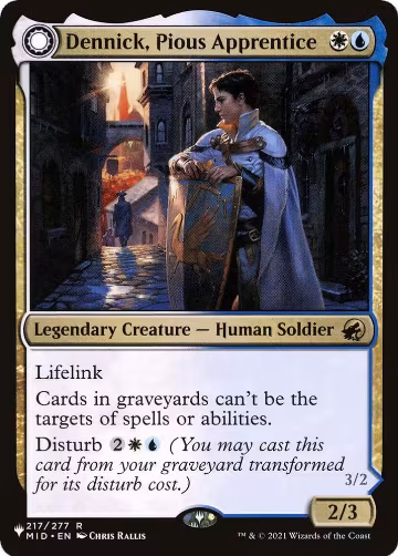 Dennick, Pious Apprentice (217), The List Reprints — Magic card price