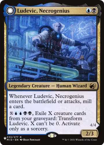 Ludevic, Necrogenius (233), The List Reprints — Magic card price