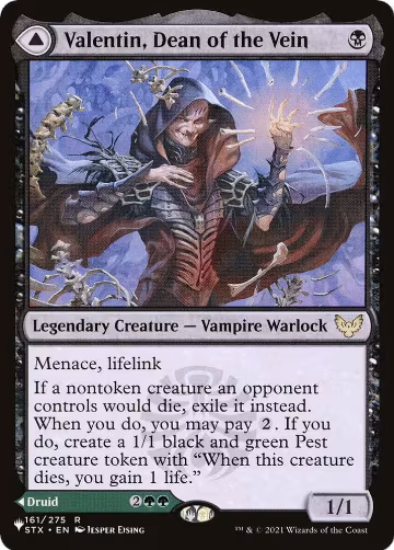 Valentin, Dean of the Vein (161), The List Reprints — Magic card price