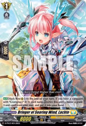 Bringer of Soaring Wind, Lachte (D-PR/214EN), D Promo Cards — Vanguard card price