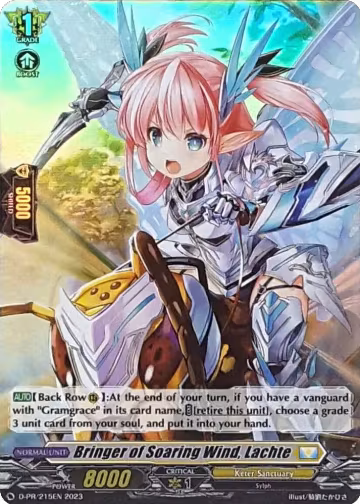 Bringer of Soaring Wind, Lachte (Foil) (D-PR/215EN), D Promo Cards — Vanguard card price