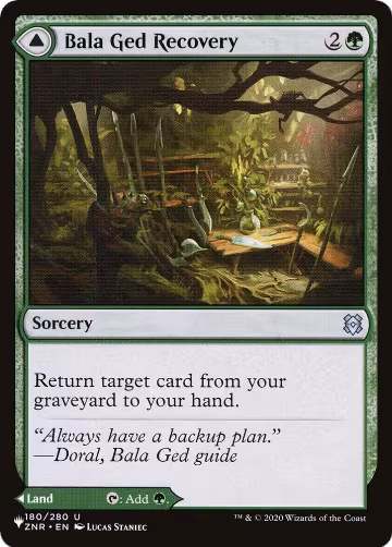 Bala Ged Recovery (180), The List Reprints — Magic card price