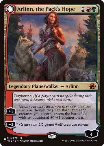 Arlinn, the Pack's Hope (211), The List Reprints — Magic card price