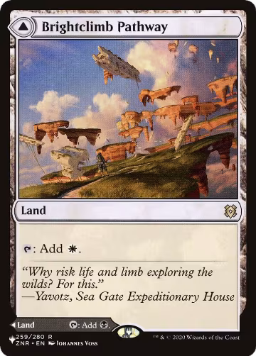 Brightclimb Pathway (259), The List Reprints — Magic card price