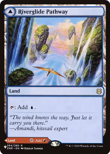 Riverglide Pathway (264), The List Reprints — Magic card price