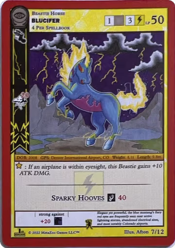 Blucifer (7/12) — card price