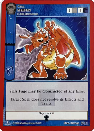 Dampen (5/11), Seance: First Edition Release Event Deck — MetaZoo card price