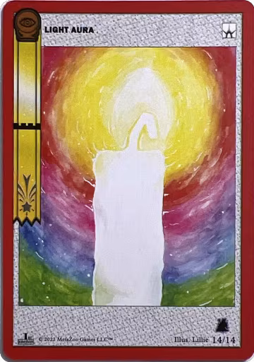 Light Aura (Sarah Good) (14/14), Seance: First Edition Release Event Deck — MetaZoo card price