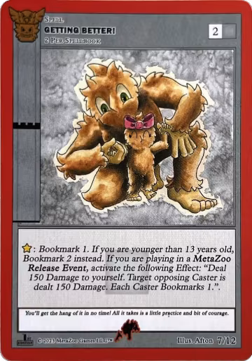 Getting Better! (Kanontsistontie) (7/12), Native: First Edition Release Event Deck — MetaZoo card price