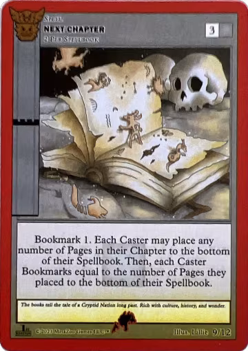 Next Chapter (Kanontsistontie) (9/12), Native: First Edition Release Event Deck — MetaZoo card price
