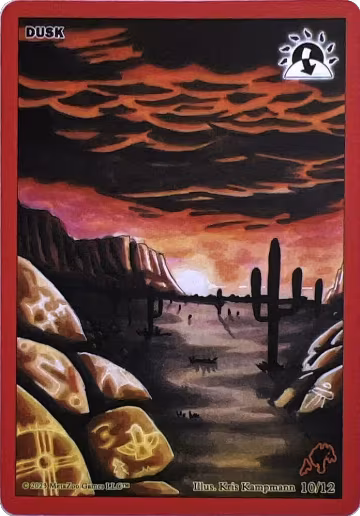 Dusk (10/12), Native: First Edition Release Event Deck — MetaZoo card price
