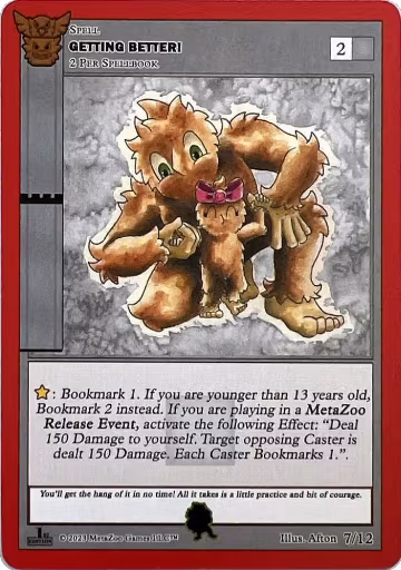 Getting Better! (Kee-Wakw) (7/12), Native: First Edition Release Event Deck — MetaZoo card price