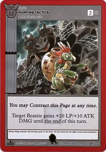 Hunting Tactics (Kee-Wakw) (8/12), Native: First Edition Release Event Deck — MetaZoo card price