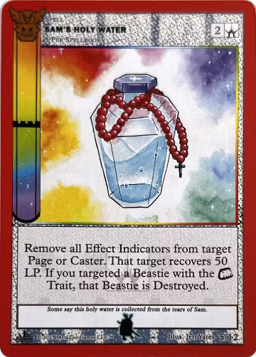 Sam's Holy Water (5/12), Native: First Edition Release Event Deck — MetaZoo card price
