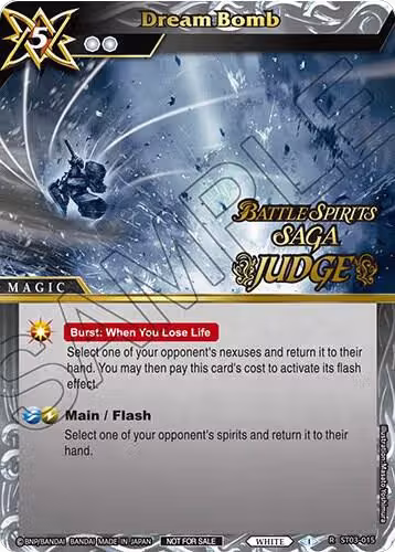 Dream Bomb (Judge Pack Vol. 1) (ST03-015), Battle Spirits Saga Promo Cards — Battle Spirits card price