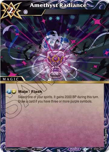 Amethyst Radiance (EX01-007) — card price