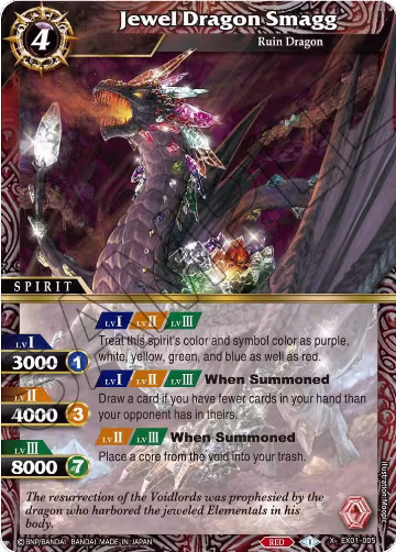 Jewel Dragon Smagg (EX01-005) — card price