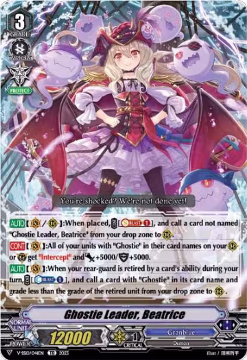 Ghostie Leader, Beatrice (Foil) (V-SS10/041EN), V-SS10 Premium Battle Deckset 2023 — Vanguard card price