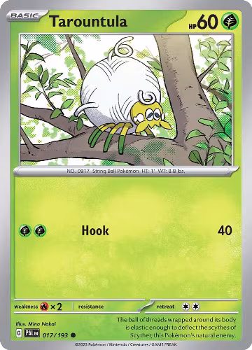Tarountula - 017/193 (017/193), Paldea Evolved — Pokémon card price