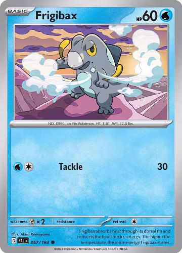 Frigibax - 057/193 (057/193), Paldea Evolved — Pokémon card price