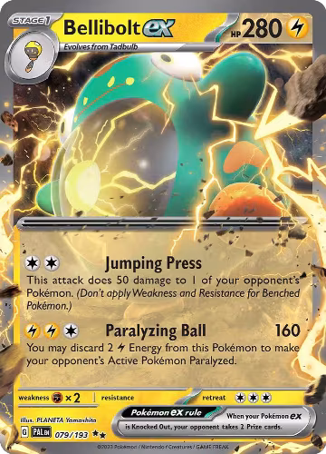Bellibolt ex - 079/193 (079/193), Paldea Evolved — Pokémon card price