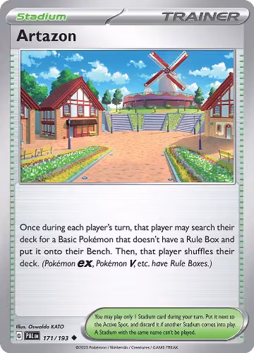 Artazon (171/193), Paldea Evolved — Pokémon card price