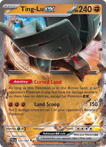 Ting-Lu ex (127/193), Paldea Evolved — Pokémon card price
