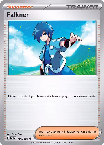 Falkner - 180/193 (180/193), Paldea Evolved — Pokémon card price