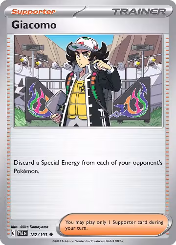 Giacomo (182/193), Paldea Evolved — Pokémon card price