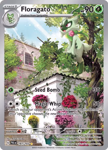 Floragato - 197/193 (197/193), Paldea Evolved — Pokémon card price