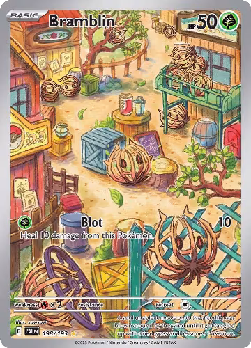 Bramblin - 198/193 (198/193), Paldea Evolved — Pokémon card price