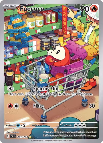 Fuecoco - 201/193 (201/193), Paldea Evolved — Pokémon card price
