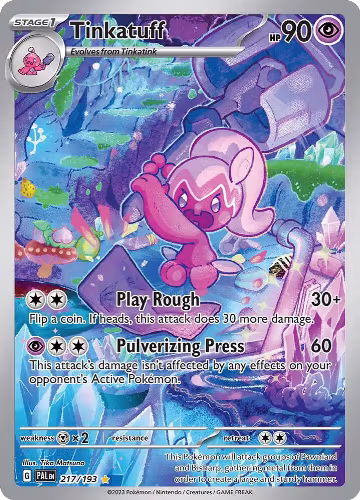 Tinkatuff - 217/193 (217/193), Paldea Evolved — Pokémon card price
