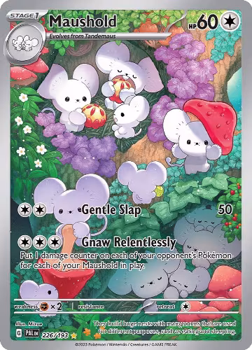 Maushold - 226/193 (226/193), Paldea Evolved — Pokémon card price