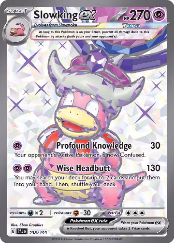 Slowking ex - 238/193 (238/193), Paldea Evolved — Pokémon card price