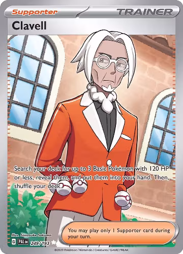 Clavell - 249/193 (249/193), Paldea Evolved — Pokémon card price