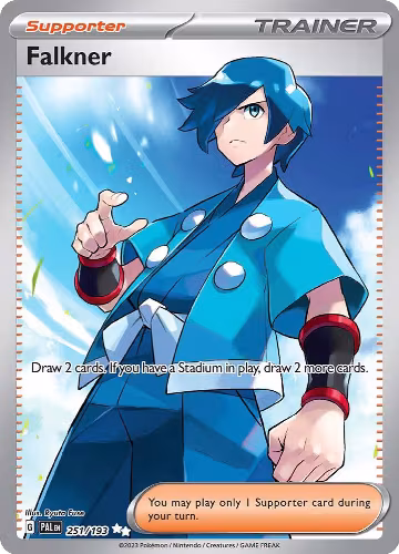 Falkner - 251/193 (251/193), Paldea Evolved — Pokémon card price