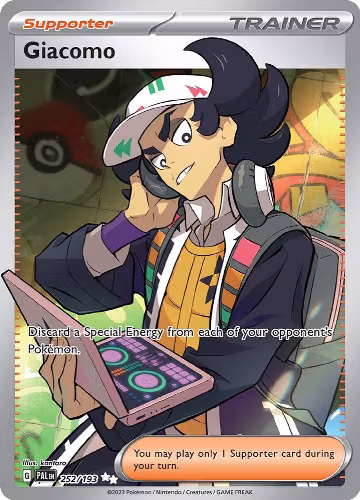 Giacomo - 252/193 (252/193), Paldea Evolved — Pokémon card price