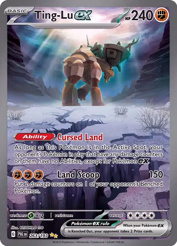Ting-Lu ex - 263/193 (263/193), Paldea Evolved — Pokémon card price