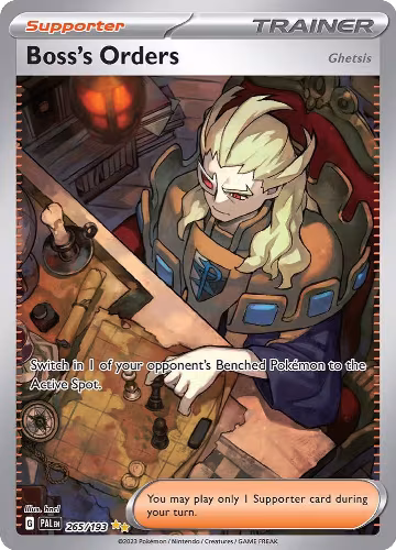 Boss's Orders - 265/193 (265/193), Paldea Evolved — Pokémon card price