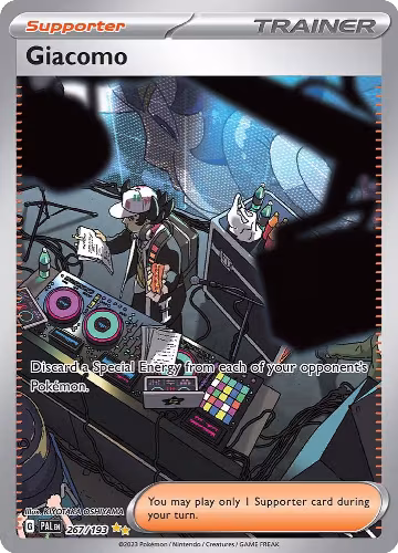 Giacomo - 267/193 (267/193), Paldea Evolved — Pokémon card price