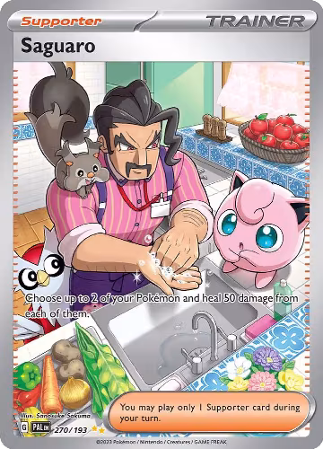 Saguaro - 270/193 (270/193), Paldea Evolved — Pokémon card price