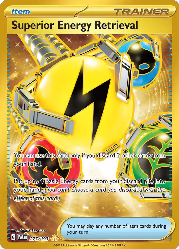 Superior Energy Retrieval - 277/193 (277/193), Paldea Evolved — Pokémon card price