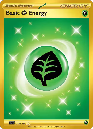 Basic Grass Energy - 278/193 (278/193), Paldea Evolved — Pokémon card price