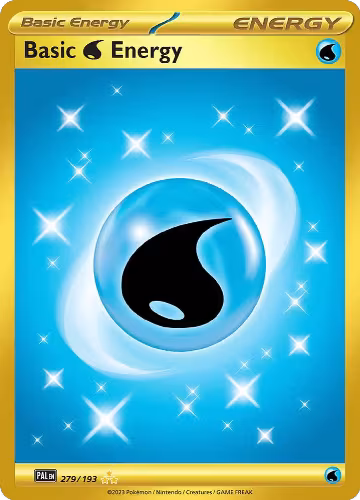 Basic Water Energy - 279/193 (279/193), Paldea Evolved — Pokémon card price