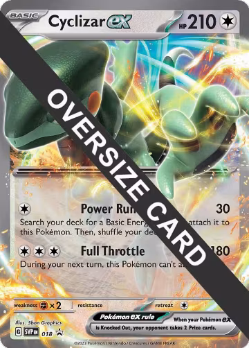 Cyclizar ex (018), Jumbo Cards — Pokémon card price