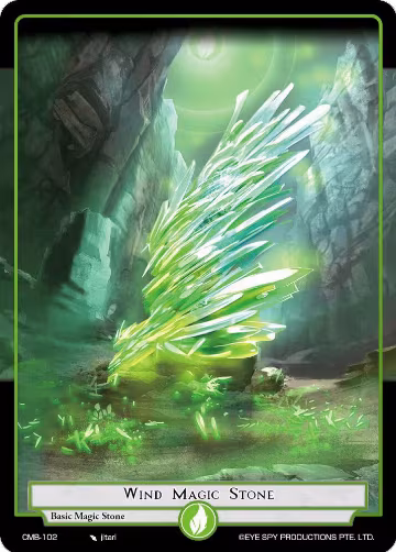 Wind Magic Stone (CMB-102), Crimson Moon's Battleground — Force of Will card price