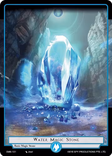 Water Magic Stone (CMB-101), Crimson Moon's Battleground — Force of Will card price