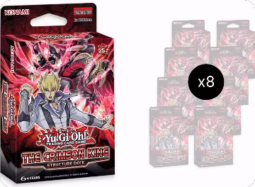 The Crimson King Structure Deck Display [1st Edition], Structure Deck: The Crimson King — Yu-Gi-Oh! sealed product price