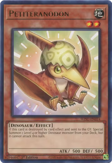 Petiteranodon (WISU-EN014), Wild Survivors — Yu-Gi-Oh! card price